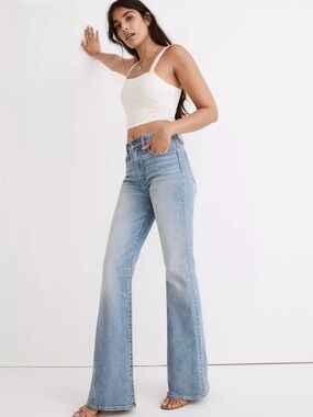 Madewell The Perfect Vintage Flare Jean in Delavan Wash